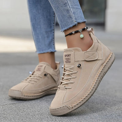 Baskets en cuir  – Confort et Élégance Décontractée