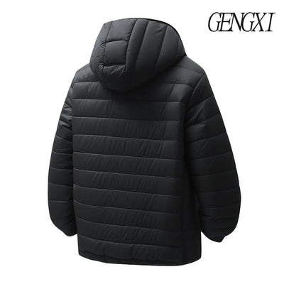 Coupe-vent Chaude Légère Veste tendance à capuche Veste de sport