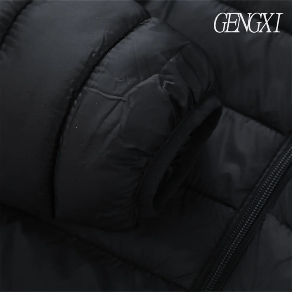 Coupe-vent Chaude Légère Veste tendance à capuche Veste de sport