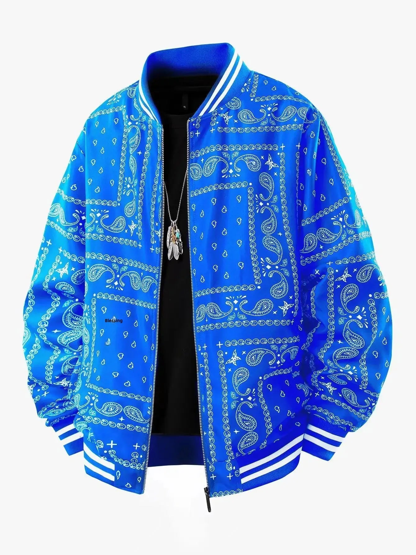 Veste de baseball à imprimé