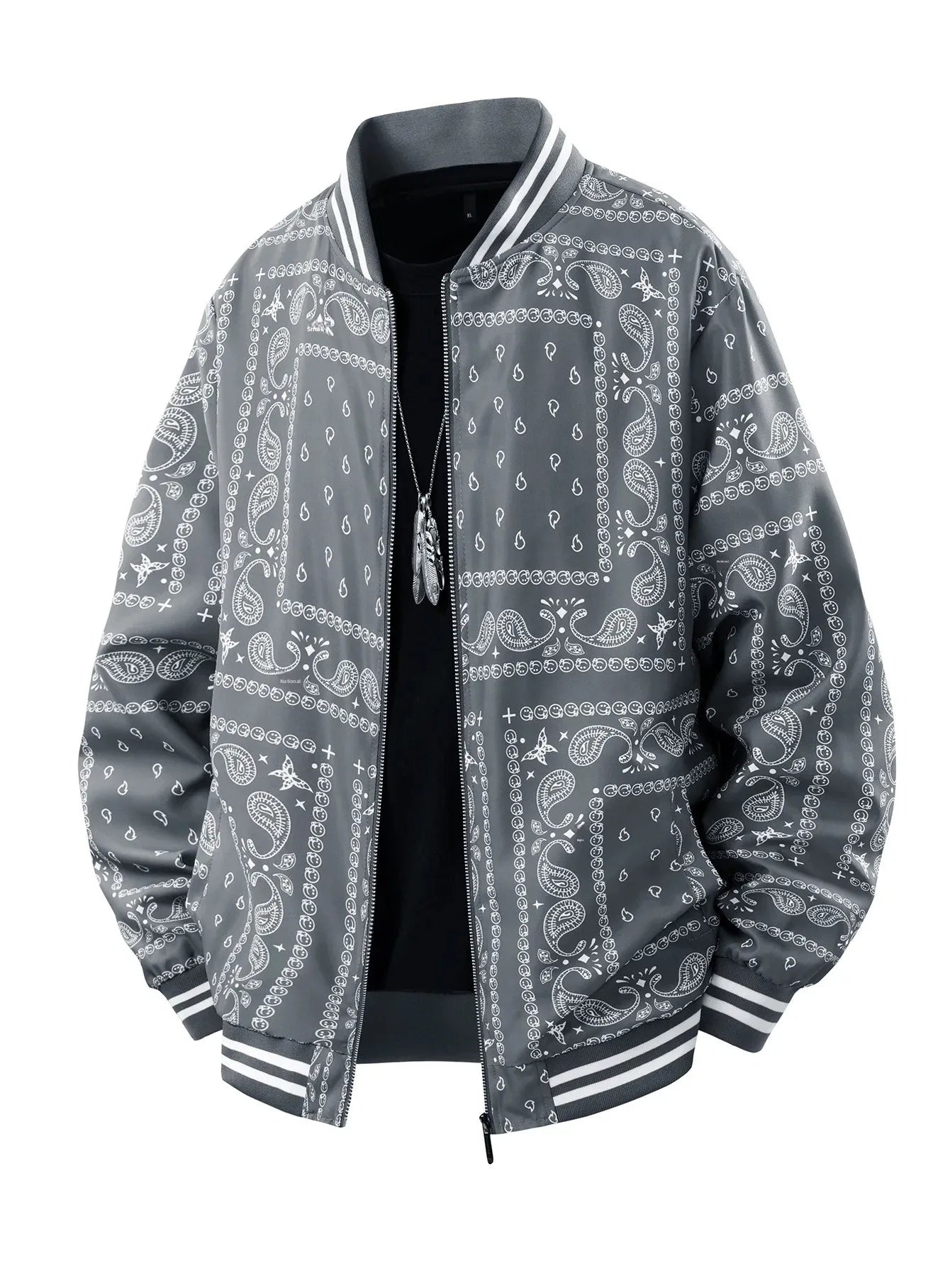 Veste de baseball à imprimé