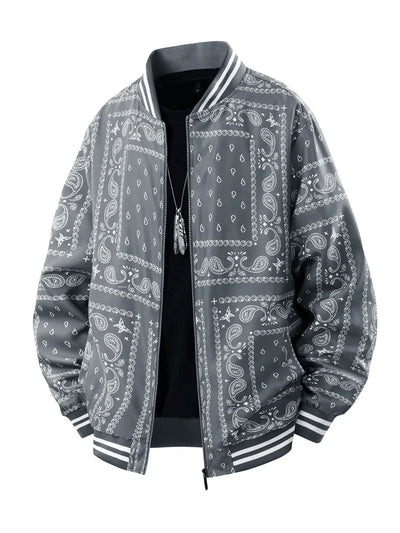 Veste de baseball à imprimé