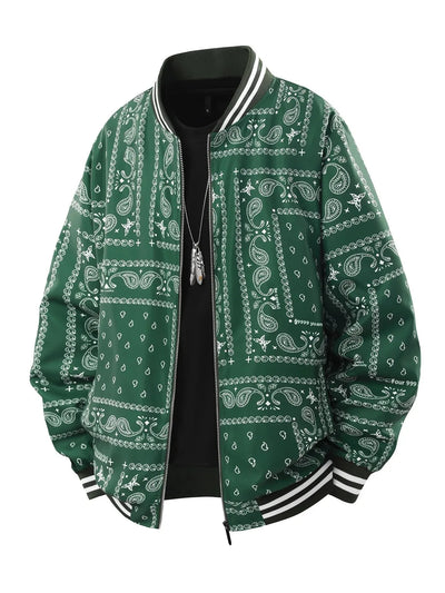 Veste de baseball à imprimé