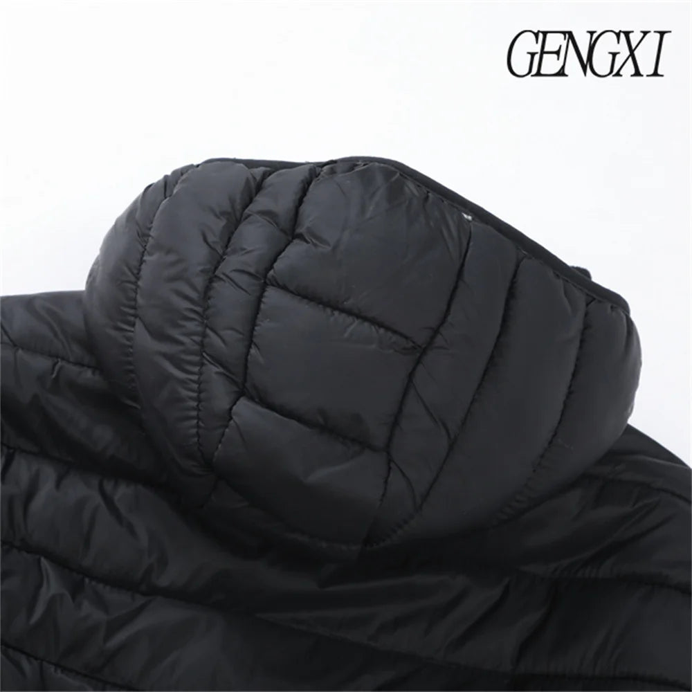 Coupe-vent Chaude Légère Veste tendance à capuche Veste de sport