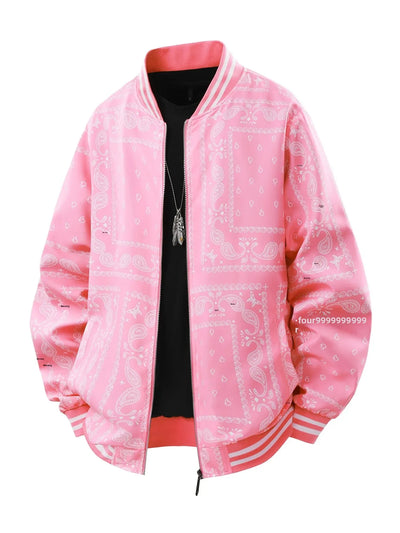 Veste de baseball à imprimé