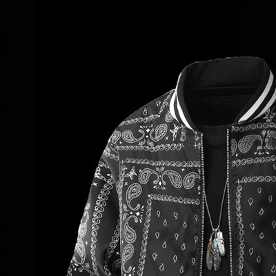Veste de baseball à imprimé