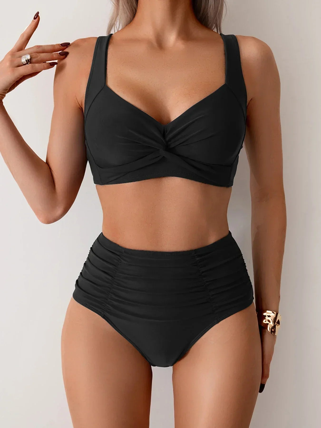 Lennie| Bikini bandeau à volants