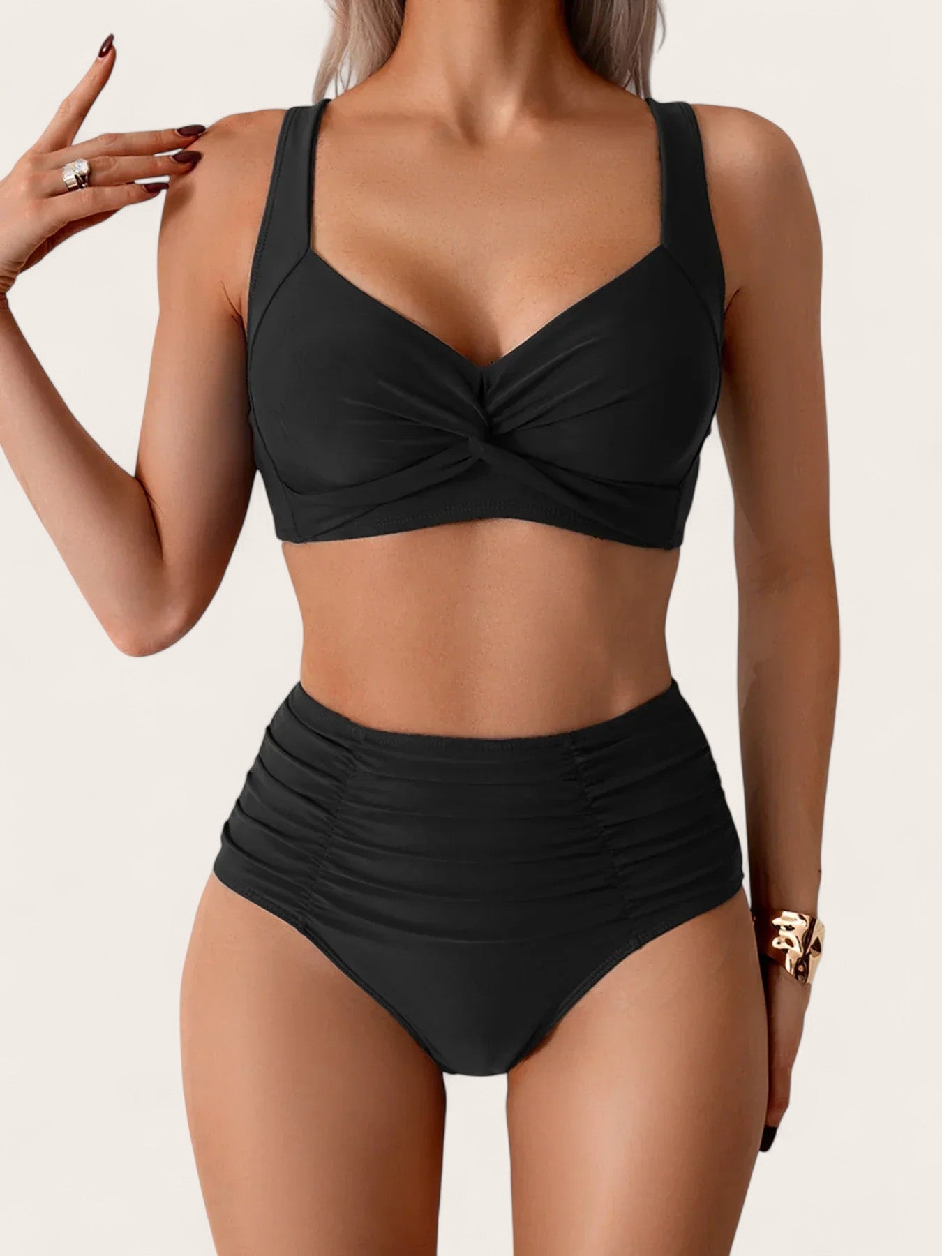 Lennie| Bikini bandeau à volants